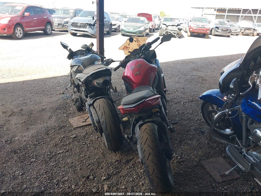 2016 Kawasaki Ex650 VIN JKAEXEF11GDA25374 IAAI salvage auction — NORMAL WEAR, Clear (Arizona), sold $825 on 2026-09-08 (photo 6)