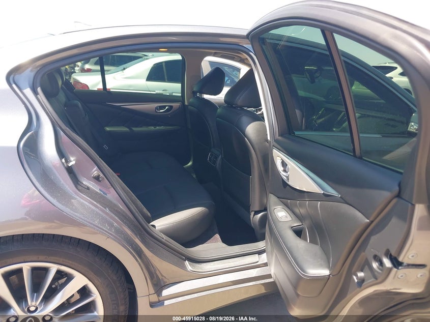 2019 Infiniti Q50 VIN JN1EV7AP8KM542005 IAAI salvage auction — FRONT END, Salvage Title, sold $3,250 on 2026-09-15 (photo 8)