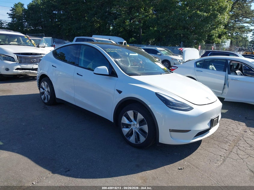 2023 Tesla Model y VIN 7SAYGAEE6PF692241 — IAAI salvage auction photo