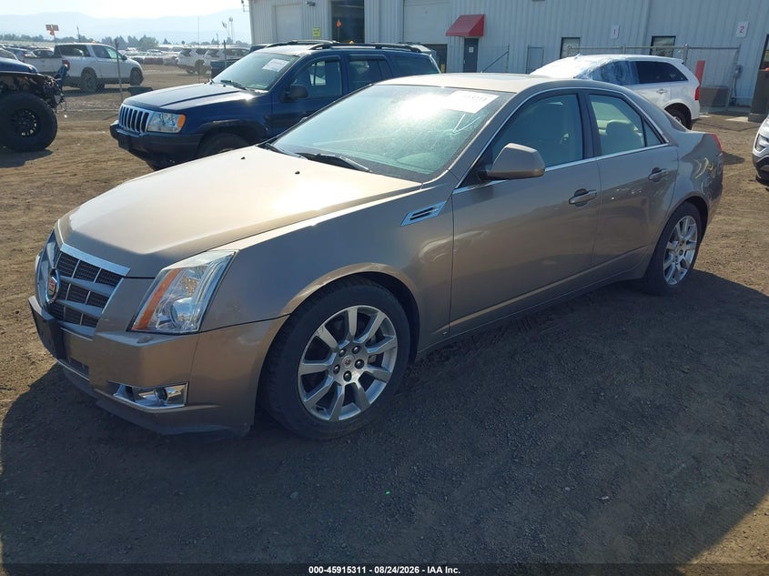 2008 Cadillac Cts VIN 1G6DV57V680140103 IAAI salvage auction — FRONT END, Bill Of Sale (Washington), sold $250 on 2026-09-03 (photo 2)