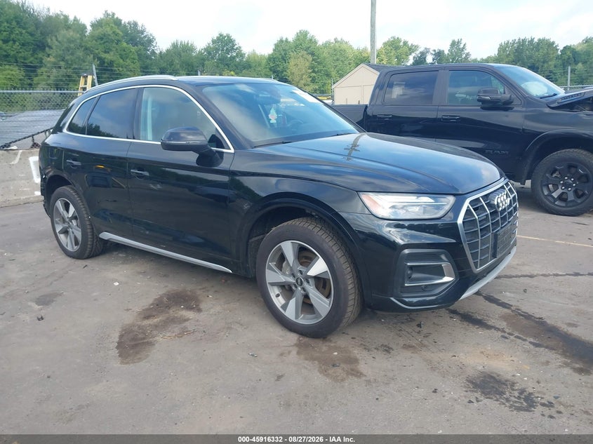 2023 Audi Q5 VIN WA1ABAFY8P2022273 — IAAI salvage auction photo