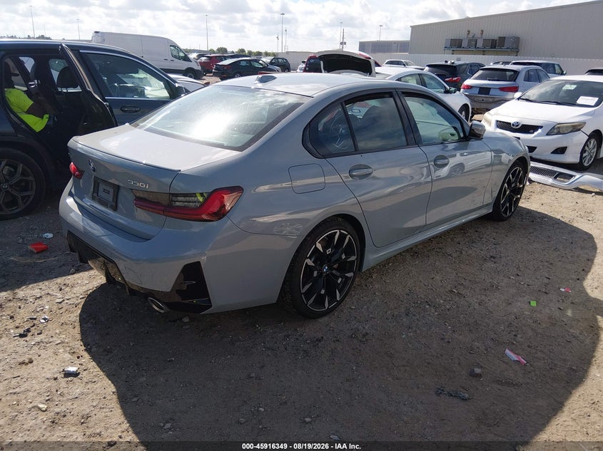 2026 BMW 3 Series VIN 3MW89CW04T8G10296 IAAI salvage auction — LEFT SIDE, Clear (Texas), sold $10,900 on 2026-08-28 (photo 4)