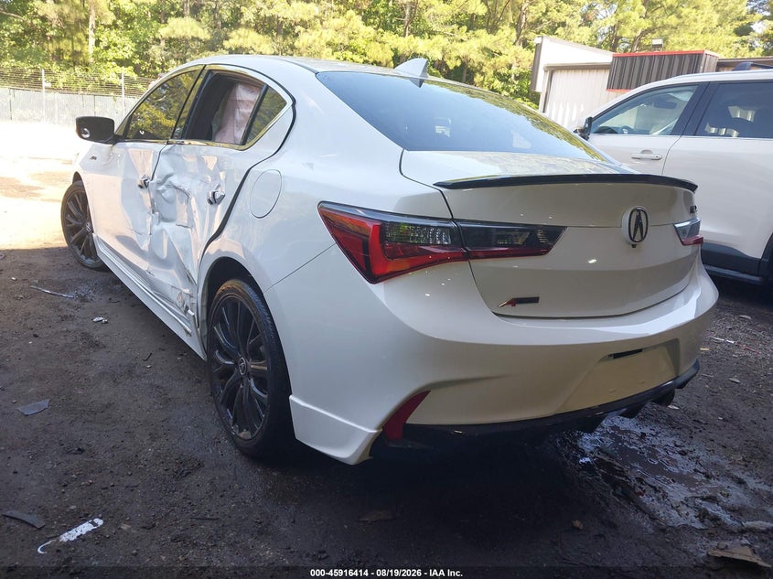 2021 Acura Ilx VIN 19UDE2F85MA000993 IAAI salvage auction — SIDE, Wait Title, sold $7,825 on 2026-10-02 (photo 3)