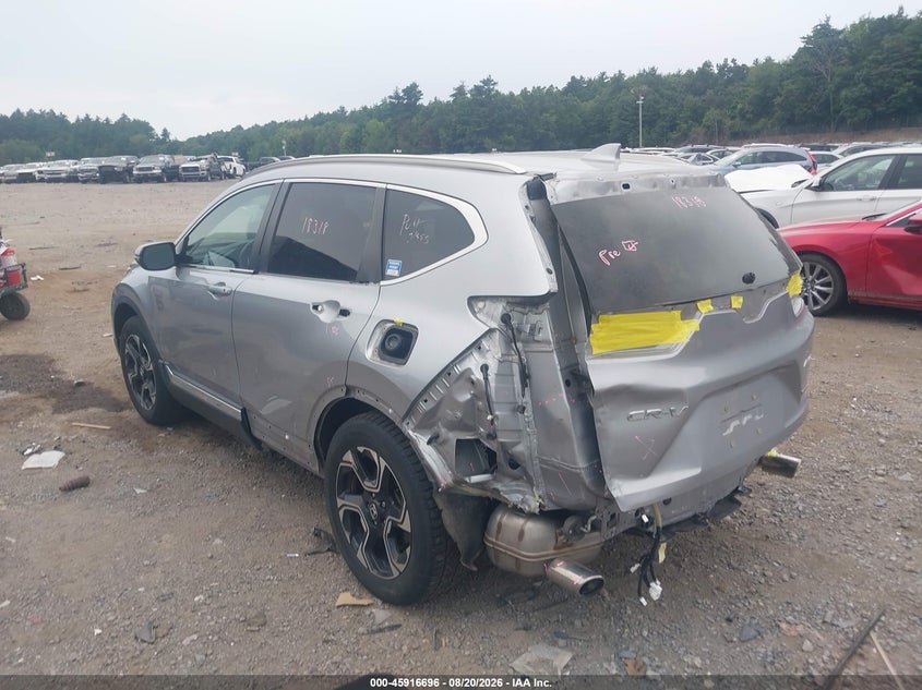 2018 Honda Cr-v VIN 7FARW2H99JE013230 IAAI salvage auction — REAR END, Wait Title, sold $9,150 on 2026-09-12 (photo 3)