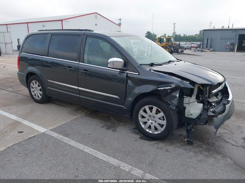2011 Chrysler Town & country VIN 2A4RR8DG3BR703825 IAAI salvage auction — FRONT END, Clear (Indiana), sold $25 on 2026-09-28 (photo 1)
