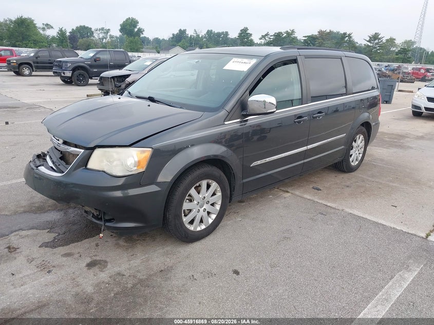 2011 Chrysler Town & country VIN 2A4RR8DG3BR703825 IAAI salvage auction — FRONT END, Clear (Indiana), sold $25 on 2026-09-28 (photo 2)