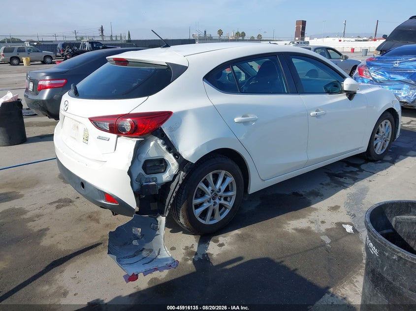 2014 Mazda 3 VIN JM1BM1L73E1169216 IAAI salvage auction — REAR END, Salvage (California), sold $2,300 on 2026-09-02 (photo 4)