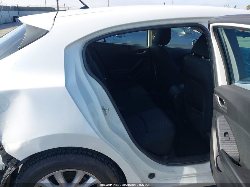 2014 Mazda 3 VIN JM1BM1L73E1169216 IAAI salvage auction — REAR END, Salvage (California), sold $2,300 on 2026-09-02 (photo 8)