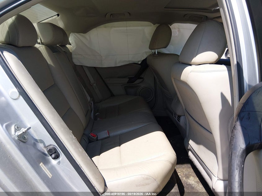 2012 Acura Tsx VIN JH4CU2F44CC028490 IAAI salvage auction — NORMAL WEAR, Wait Title, sold $675 on 2026-09-16 (photo 8)