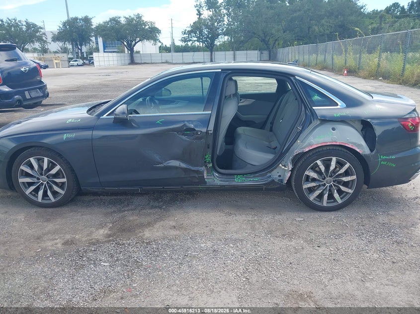 2020 Audi A4 VIN WAUHMAF40LA040209 IAAI salvage auction — REAR END, Rebuildable (Florida), sold $7,150 on 2026-09-03 (photo 6)