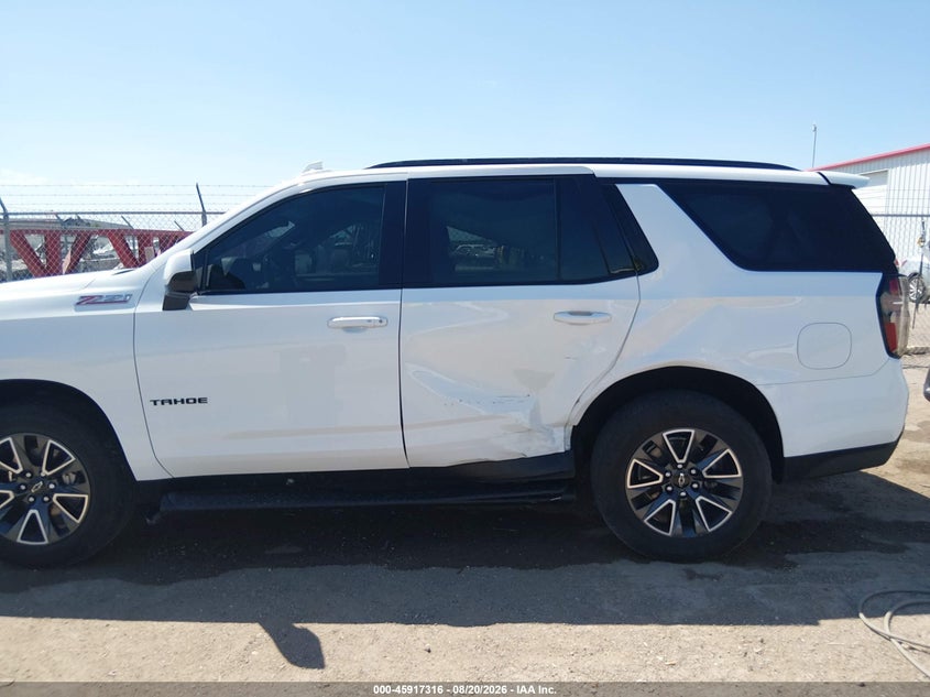 2022 Chevrolet Tahoe VIN 1GNSKPKD4NR246975 IAAI salvage auction — LEFT SIDE, Salvage (Kansas), sold $20,200 on 2026-09-11 (photo 6)