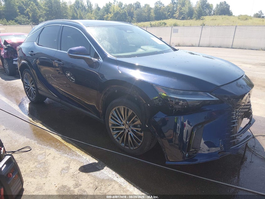 2023 Lexus Rx VIN 2T2BAMBA3PC006034 IAAI salvage auction — FRONT END, Salvage Title, sold $23,850 on 2026-09-24 (photo 1)