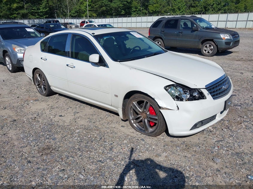 2007 Infiniti M VIN JNKBY01E07M401027 IAAI salvage auction — RIGHT FRONT, Salvage (Idaho), sold $400 on 2026-09-26 (photo 1)