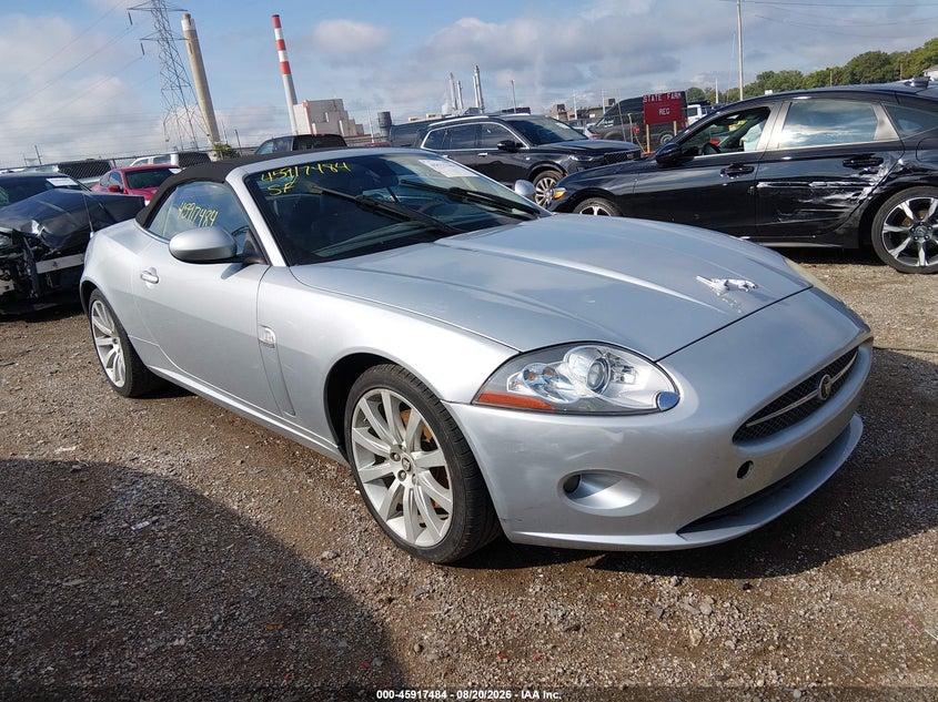 2007 Jaguar Xk VIN SAJWA44B375B15929 IAAI salvage auction — WATER/FLOOD, Salvage (Indiana), sold $2,050 on 2026-09-23 (photo 1)