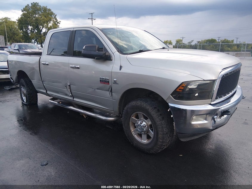 2010 Dodge Ram 2500 VIN 3D7UT2CL4AG157916 — IAAI salvage auction photo