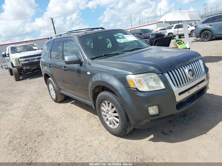 2009 Mercury Mariner VIN 4M2CU87729KJ15410 IAAI salvage auction — FRONT END, Salvage (Louisiana), sold $375 on 2026-09-15 (photo 1)