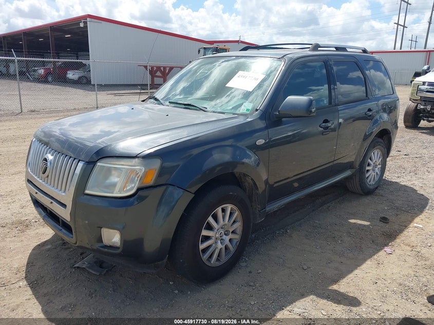 2009 Mercury Mariner VIN 4M2CU87729KJ15410 IAAI salvage auction — FRONT END, Salvage (Louisiana), sold $375 on 2026-09-15 (photo 2)