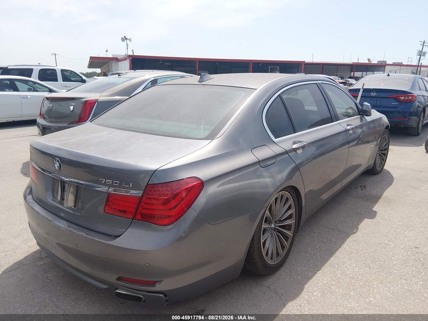 2012 BMW 7er VIN WBAKB8C50CC964963 IAAI salvage auction — NORMAL WEAR, Salvage Title, sold $1,500 on 2026-09-13 (photo 4)