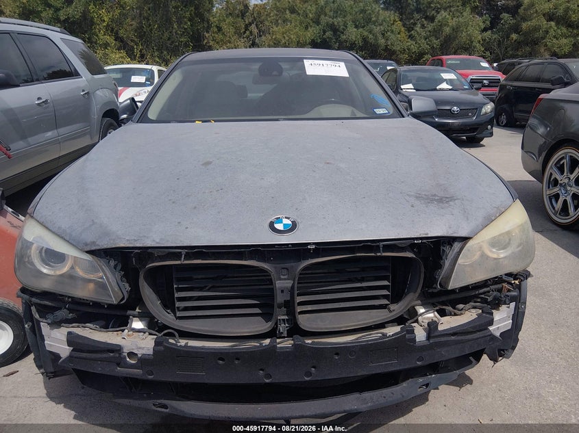 2012 BMW 7er VIN WBAKB8C50CC964963 IAAI salvage auction — NORMAL WEAR, Salvage Title, sold $1,500 on 2026-09-13 (photo 6)