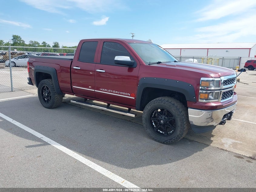 2015 Chevrolet Silverado VIN 1GCVKPECXFZ394591 IAAI salvage auction — FRONT END, Clear (Indiana), sold $5,900 on 2026-09-02 (photo 1)