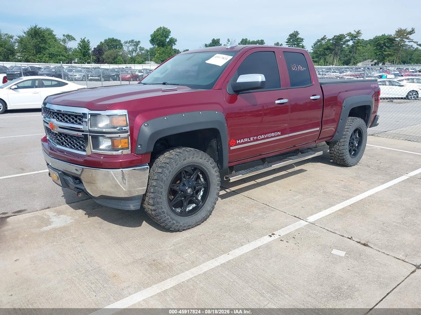 2015 Chevrolet Silverado VIN 1GCVKPECXFZ394591 IAAI salvage auction — FRONT END, Clear (Indiana), sold $5,900 on 2026-09-02 (photo 2)