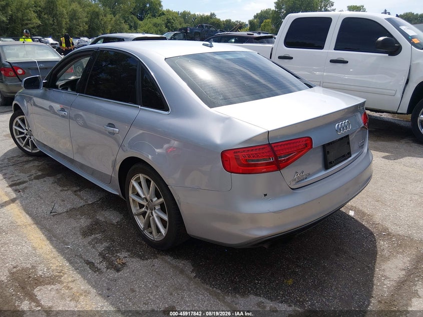 2015 Audi A4 VIN WAUBFAFL8FN034663 IAAI salvage auction — RIGHT SIDE, Salvage Title, sold $1,500 on 2026-10-07 (photo 3)