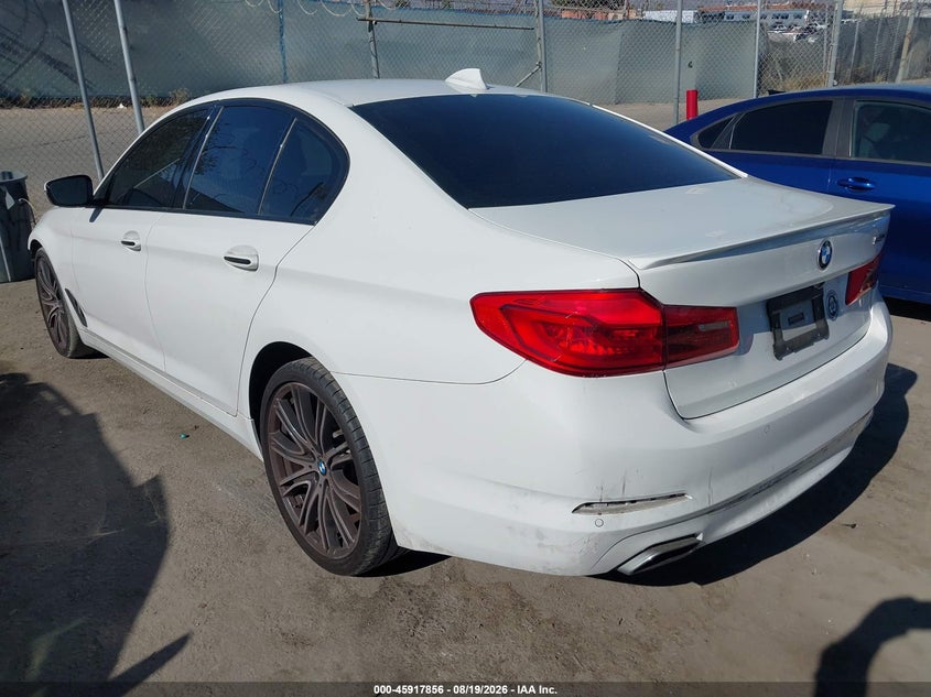 2017 BMW 5er VIN WBAJE5C3XHG917116 IAAI salvage auction — FRONT END, Wait Title, sold $10,650 on 2026-10-14 (photo 3)