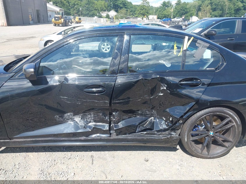 2020 BMW M340i VIN WBA5U9C03LFJ70281 IAAI salvage auction — NORMAL WEAR, Reconstructed (Massachusetts), sold $5,100 on 2026-09-08 (photo 6)