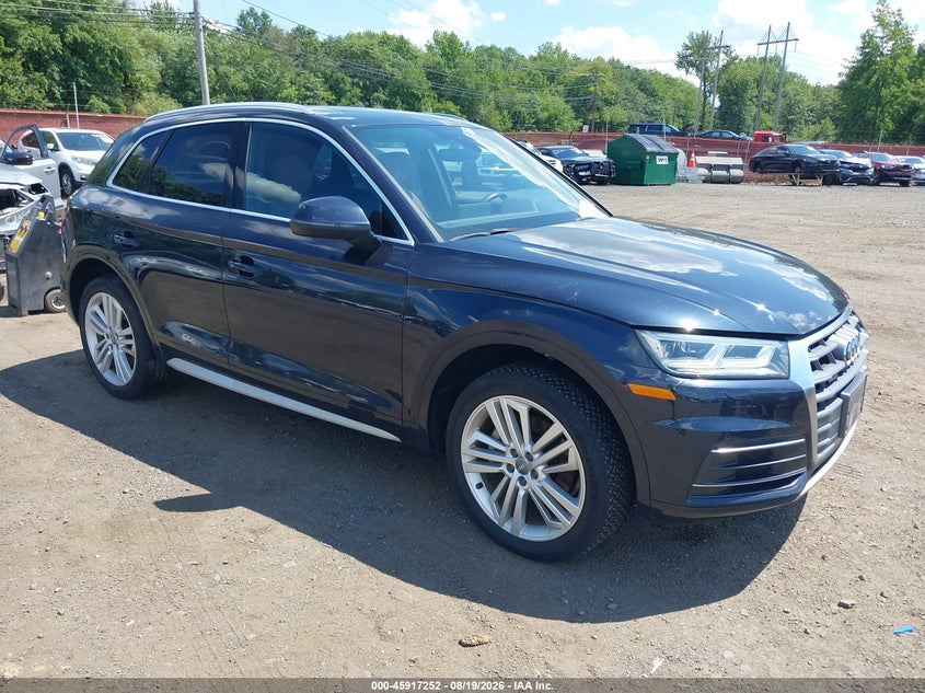 2018 Audi Q5 VIN WA1BNAFY7J2018914 — IAAI salvage auction photo