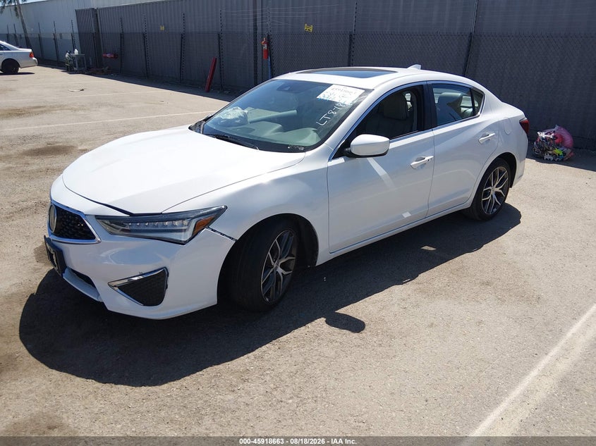 2019 Acura Ilx VIN 19UDE2F72KA013821 IAAI salvage auction — FRONT END, Salvage (California), sold $4,225 on 2026-09-15 (photo 2)