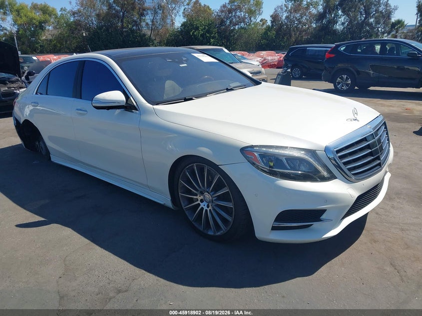 2016 Mercedes-benz S-klasse VIN WDDUG8CB3GA234894 — IAAI salvage auction photo