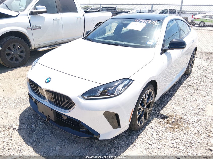 2026 BMW 2er VIN WBA83GG07T7V04790 IAAI salvage auction — FRONT END, Enterprise Vehicles Clear Only (Texas), sold $23,100 on 2026-08-25 (photo 2)