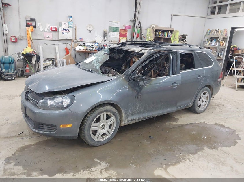 2014 Volkswagen Jetta VIN 3VWPL7AJ2EM605578 IAAI salvage auction — Burn Interior, Salvage (Pennsylvania), sold $250 on 2026-09-10 (photo 2)
