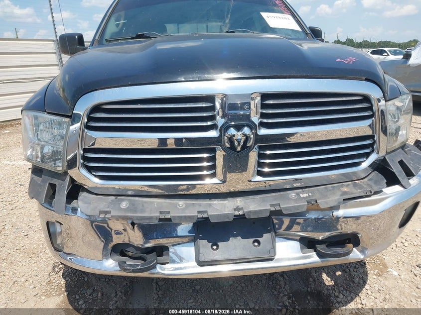 2013 Ram 1500 VIN 1C6RR7LT9DS715159 IAAI salvage auction — FRONT & REAR, Salvage (Alabama), sold $1,050 on 2026-09-07 (photo 6)