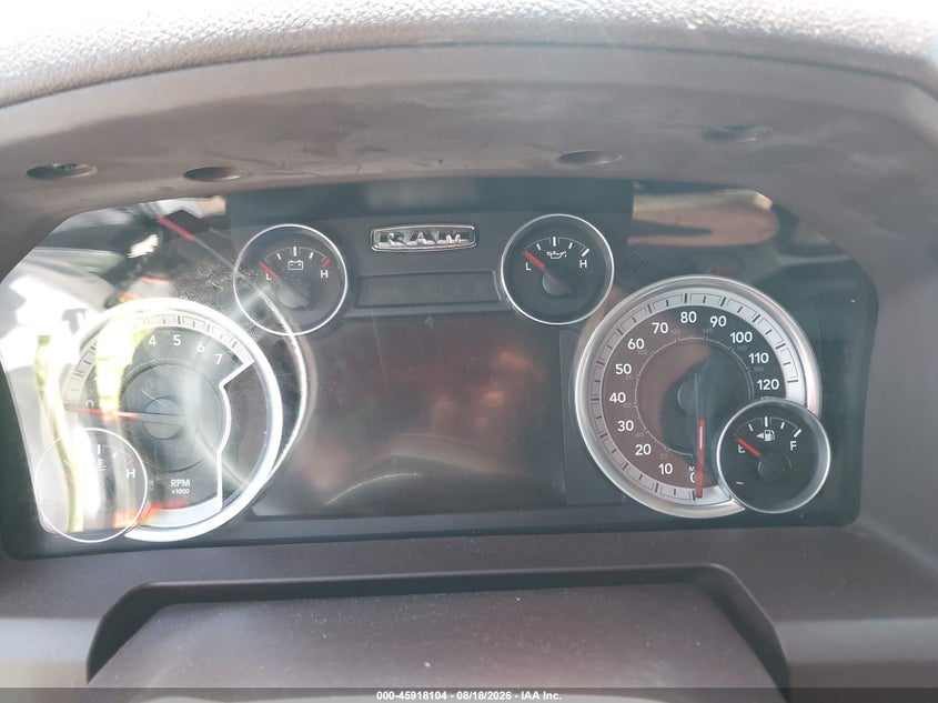 2013 Ram 1500 VIN 1C6RR7LT9DS715159 IAAI salvage auction — FRONT & REAR, Salvage (Alabama), sold $175 on 2026-08-25 (photo 7)