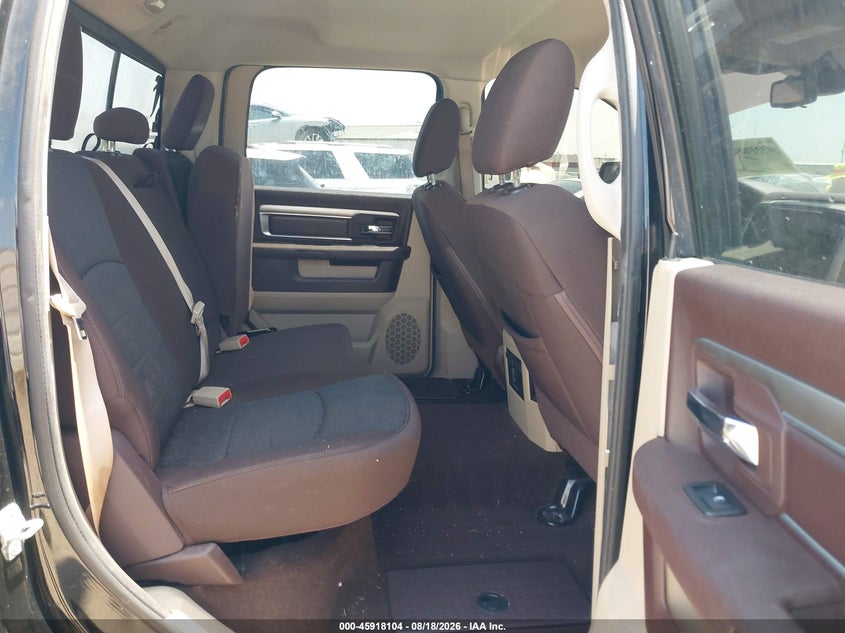 2013 Ram 1500 VIN 1C6RR7LT9DS715159 IAAI salvage auction — FRONT & REAR, Salvage (Alabama), sold $1,050 on 2026-09-07 (photo 8)
