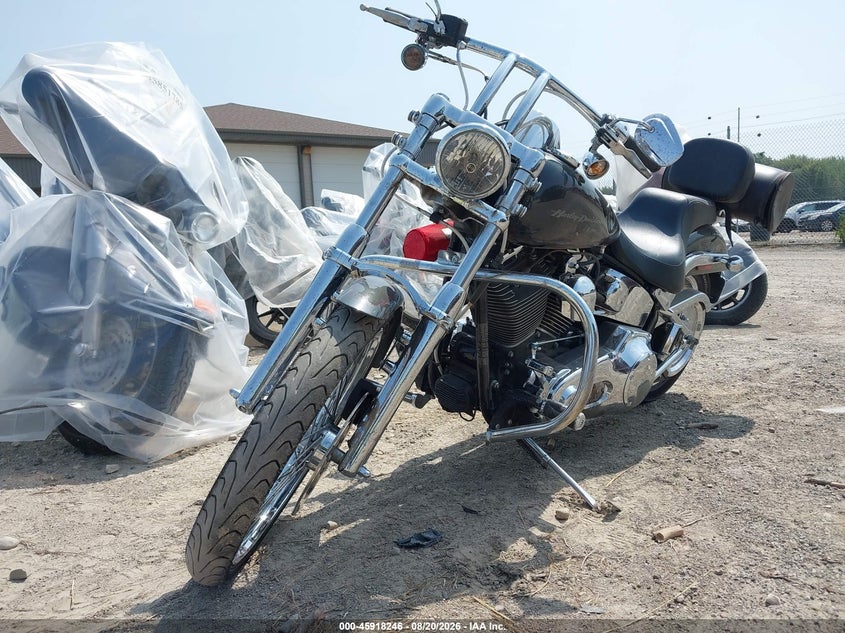 2006 Harley-davidson Fxstdi VIN 1HD1JBB126Y045825 IAAI salvage auction — LEFT FRONT, Clear (Wisconsin), sold $1,750 on 2026-09-23 (photo 2)