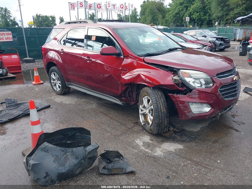 2017 Chevrolet Equinox VIN 2GNFLFEK0H6225575 IAAI salvage auction — UNDERCARRIAGE, Salvage - Greater Than 75% (Maryland), sold $375 on 2026-09-03 (photo 1)