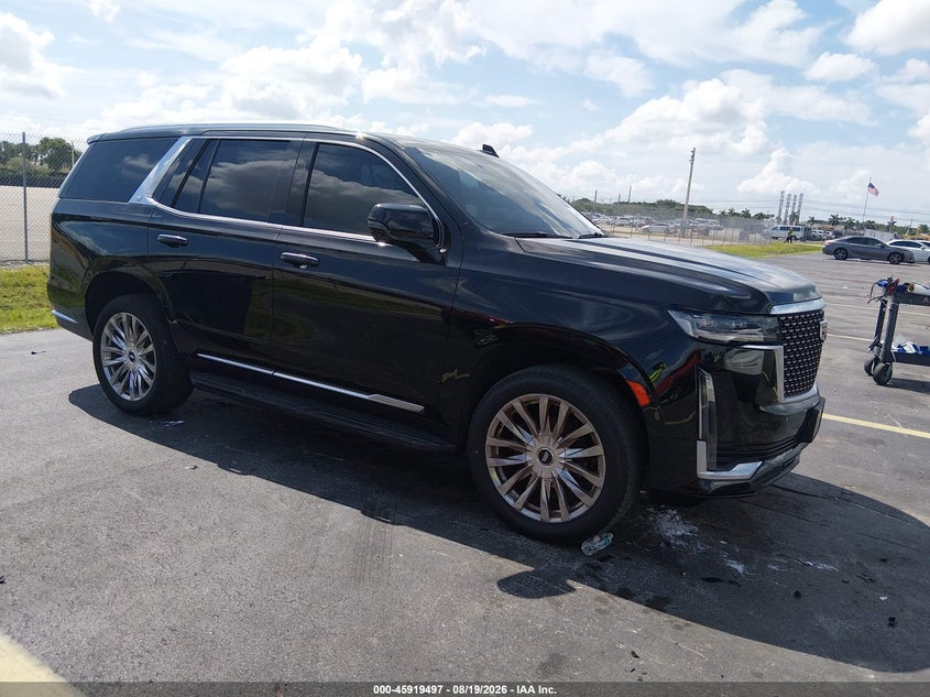 2021 Cadillac Escalade VIN 1GYS4BKL1MR364391 — IAAI salvage auction photo