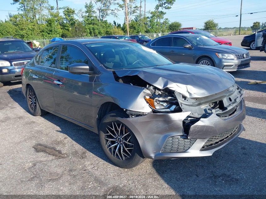 2019 Nissan Sentra VIN 3N1AB7APXKY302538 IAAI salvage auction — NORMAL WEAR, Clear (Florida), sold $2,050 on 2026-09-15 (photo 1)