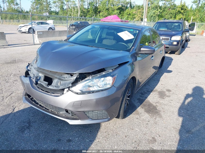 2019 Nissan Sentra VIN 3N1AB7APXKY302538 IAAI salvage auction — NORMAL WEAR, Clear (Florida), sold $2,050 on 2026-09-15 (photo 2)