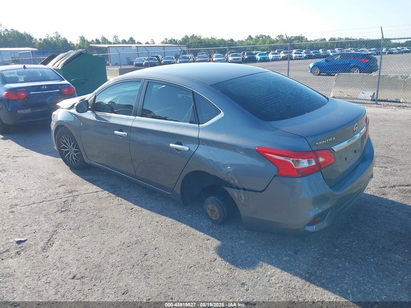 2019 Nissan Sentra VIN 3N1AB7APXKY302538 IAAI salvage auction — NORMAL WEAR, Clear (Florida), sold $2,050 on 2026-09-15 (photo 3)