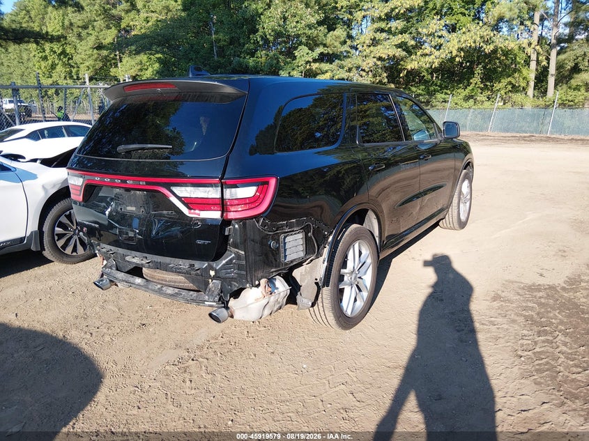 2026 Dodge Durango VIN 1C4RDJDG0TC165574 IAAI salvage auction — REAR END, Salvage Title, sold $19,600 on 2026-08-22 (photo 4)