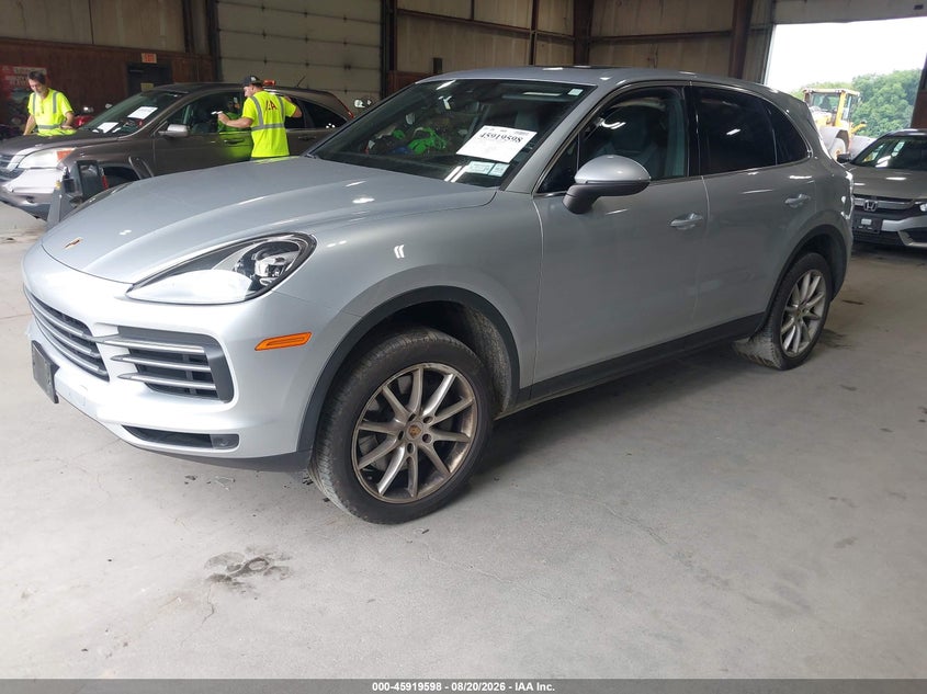 2019 Porsche Cayenne VIN WP1AB2AYXKDA61297 IAAI salvage auction — RIGHT SIDE, Salvage Title, sold $14,200 on 2026-09-20 (photo 2)