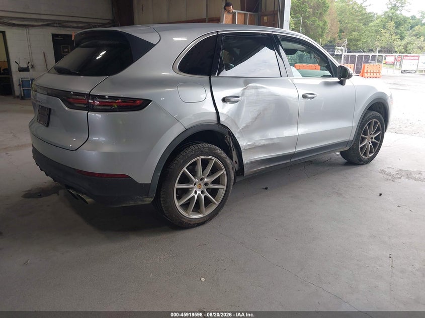 2019 Porsche Cayenne VIN WP1AB2AYXKDA61297 IAAI salvage auction — RIGHT SIDE, Salvage Title, sold $14,200 on 2026-09-20 (photo 4)