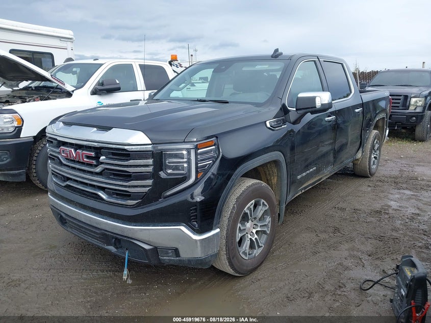2025 Gmc SIERRA VIN 1GTUUDED5SZ229071 IAAI salvage auction — LEFT SIDE, Enterprise Vehicles Clear Only (Alaska), sold $22,100 on 2026-08-24 (photo 2)