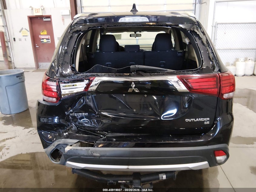 2017 Mitsubishi Outlander VIN JA4AZ3A38HZ044687 IAAI salvage auction — REAR END, Wait Title, sold $2,525 on 2026-09-15 (photo 6)