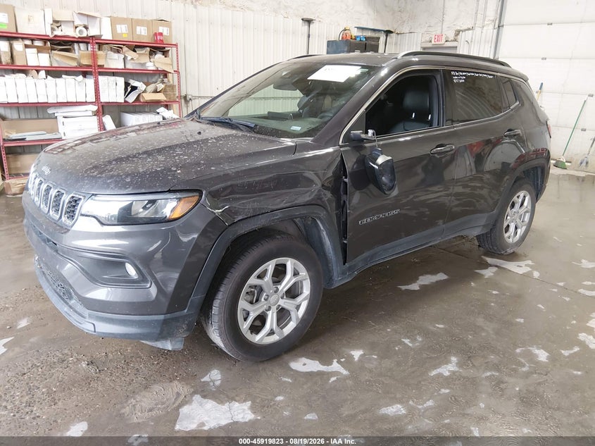 2024 Jeep Compass VIN 3C4NJDBN5RT116958 IAAI salvage auction — SIDE, Enterprise Vehicles Clear Only (Alaska), sold $8,100 on 2026-08-23 (photo 2)