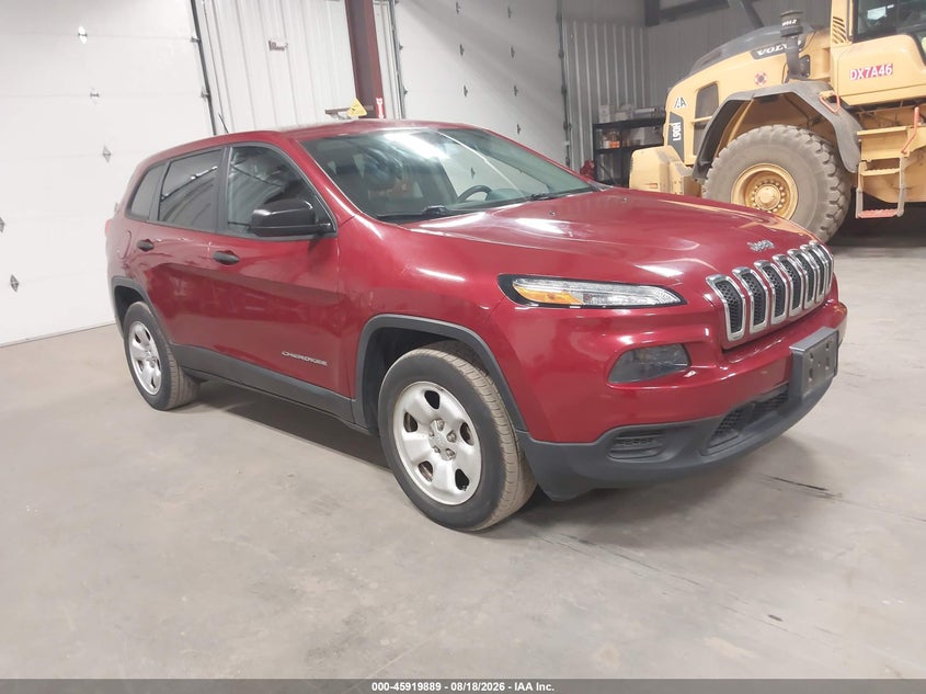 2016 Jeep Cherokee VIN 1C4PJMAB4GW343484 — IAAI salvage auction photo