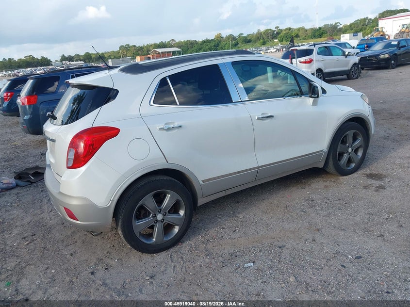 2013 Buick Encore VIN KL4CJCSB7DB195545 IAAI salvage auction — FRONT END, Rebuildable (Florida), sold $1,250 on 2026-09-02 (photo 4)